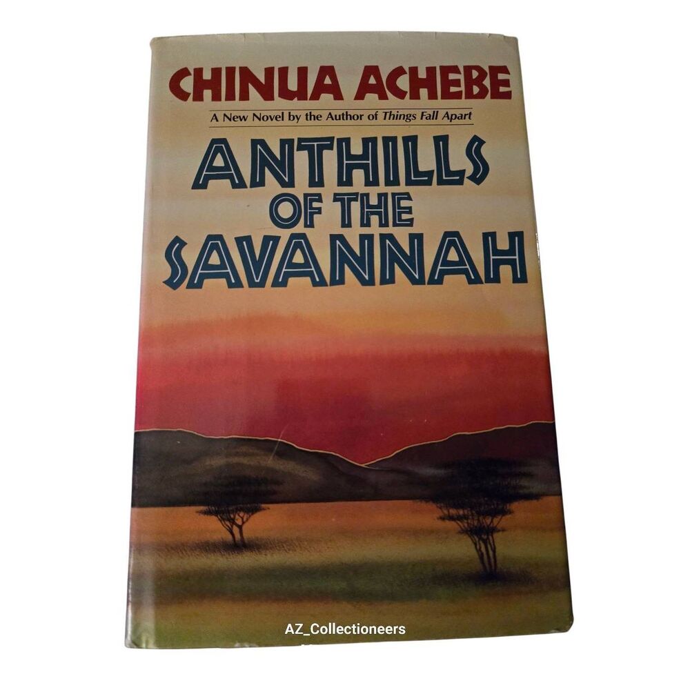 Anthills of the savannah by Chinua Achebe - doubleday books - 978035016643